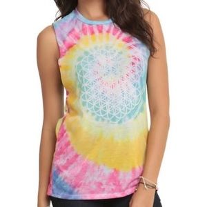 Bring Me The Horizon tie dye tank top